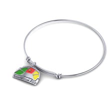 Load image into Gallery viewer, Cameroon Collection- Bangle Charm Bracelet
