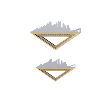 Load image into Gallery viewer, The  Pittsburgh Pin with Diamonds
