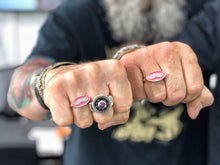 Load image into Gallery viewer, The PinkStache Ring- Small Sizes